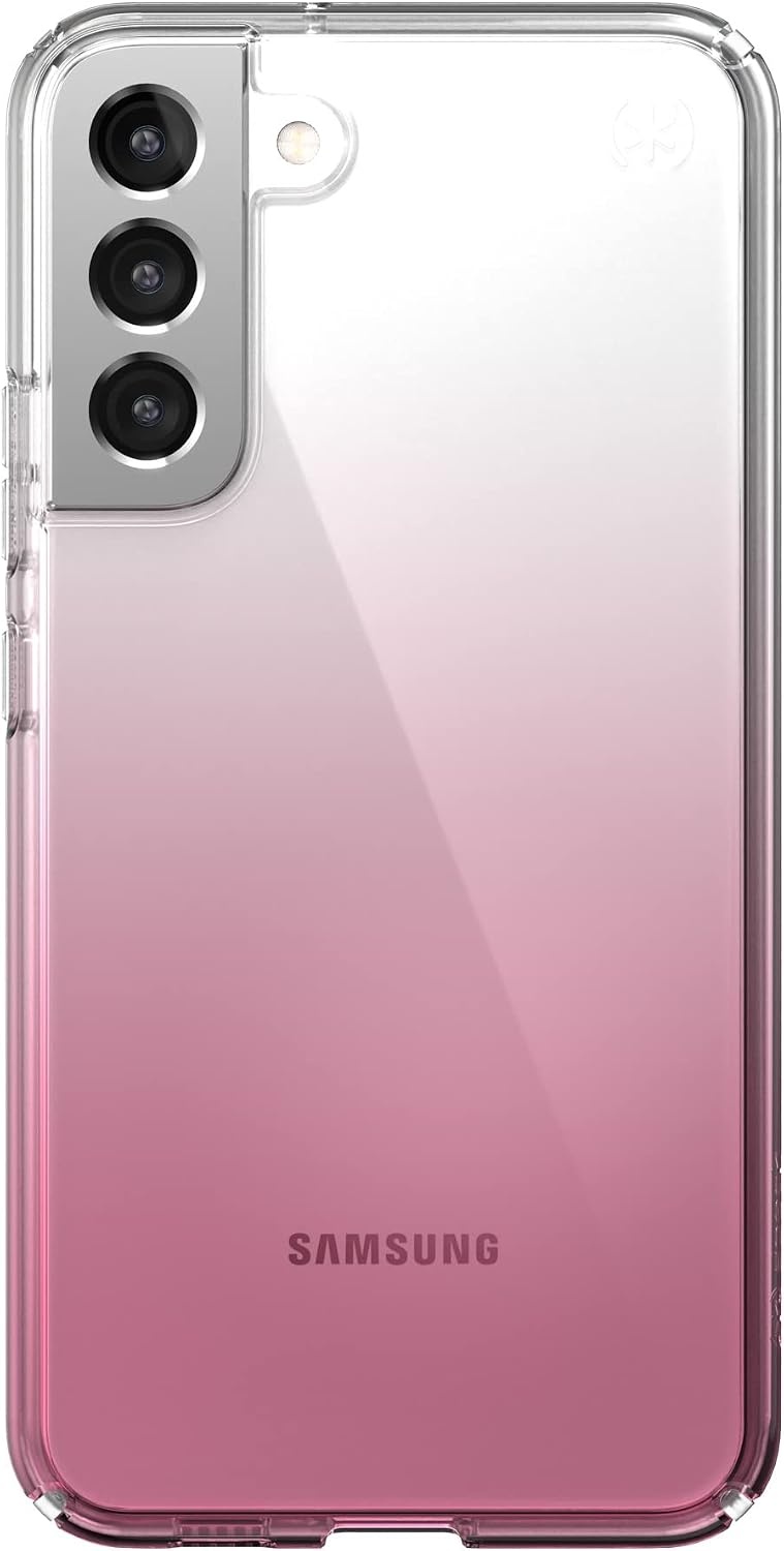 image:imageSpeck Products Presidio Perfect Clear Ombre Samsung Galaxy S22 Case ClearVintage Rose Fade