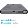 image:imageSpeck Black Samsung Galaxy S22 Ultra Case  Drop Protection Extra Grip Scratch Resistant amp ShockAbsorbent Case for Galaxy S22 Ultra  Slim Grip Case  Graphite Grey Black Bold Red Presidio2Graphite GreyBlackBold Red