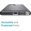 image:imageSpeck Clear Samsung Galaxy S22 Ultra Case  Drop Protection Scratch Resistant amp ShockAbsorbent Clear Case for Galaxy S22 Ultra  Slim Design  Presidio Perfect ClearObsidianObsidian