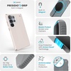 image:imageSpeck Presidio 2 Grip Samsung Galaxy S23 Case  Drop amp Camera Protection SoftTouch Secure Grip Wireless Charging Compatible Shock Absorbant Galaxy S23 Case  Charcoal GreyBleached BoneHeirloom Gold
