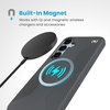image:imageSpeck Presidio 2 Grip Samsung Galaxy S23 Case  Drop amp Camera Protection SoftTouch Secure Grip Wireless Charging Compatible Shock Absorbant Galaxy S23 Case  Charcoal GreyCharcoal GreyCool Bronze