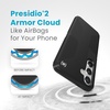 image:imageSpeck Presidio 2 Grip Samsung Galaxy S23 Case  Drop amp Camera Protection SoftTouch Secure Grip Wireless Charging Compatible Shock Absorbant Galaxy S23 Case  Charcoal GreyGrip Black