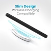 image:imageSpeck Presidio 2 Grip Samsung Galaxy S23 Case  Drop amp Camera Protection SoftTouch Secure Grip Wireless Charging Compatible Shock Absorbant Galaxy S23 Case  Charcoal GreyGrip Black