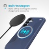 image:imageSpeck Presidio 2 Grip Samsung Galaxy S23 Case  Drop amp Camera Protection SoftTouch Secure Grip Wireless Charging Compatible Shock Absorbant Galaxy S23 Case  Charcoal GreyCoastal BlueDust Grey