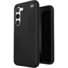 image:imageSpeck Presidio 2 Grip Samsung Galaxy S23 Case  Drop amp Camera Protection SoftTouch Secure Grip Wireless Charging Compatible Shock Absorbant Galaxy S23 Case  Charcoal GreyGrip Black