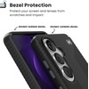 image:imageSpeck Presidio 2 Grip Samsung Galaxy S23 Case  Drop amp Camera Protection SoftTouch Secure Grip Wireless Charging Compatible Shock Absorbant Galaxy S23 Case  Charcoal GreyBlack