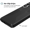 image:imageSpeck Presidio 2 Grip Samsung Galaxy S23 Case  Drop amp Camera Protection SoftTouch Secure Grip Wireless Charging Compatible Shock Absorbant Galaxy S23 Case  Charcoal GreyBlack