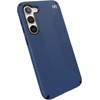 image:imageSpeck Presidio 2 Grip Samsung Galaxy S23 Case  Drop amp Camera Protection SoftTouch Secure Grip Wireless Charging Compatible Shock Absorbant Galaxy S23 Case  Charcoal GreyGrip Coastal Blue
