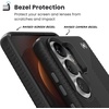 image:imageSpeck Presidio 2 Grip Samsung Galaxy S23 Case  Drop amp Camera Protection SoftTouch Secure Grip Wireless Charging Compatible Shock Absorbant Galaxy S23 Case  Charcoal GreyBlack