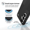 image:imageSpeck Presidio 2 Grip Samsung Galaxy S23 Case  Drop amp Camera Protection SoftTouch Secure Grip Wireless Charging Compatible Shock Absorbant Galaxy S23 Case  Charcoal GreyBlack