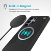 image:imageSpeck Presidio 2 Grip Samsung Galaxy S23 Case  Drop amp Camera Protection SoftTouch Secure Grip Wireless Charging Compatible Shock Absorbant Galaxy S23 Case  Charcoal GreyBlackSlate Grey