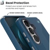 image:imageSpeck Presidio 2 Grip Samsung Galaxy S23 Case  Drop amp Camera Protection SoftTouch Secure Grip Wireless Charging Compatible Shock Absorbant Galaxy S23 Case  Charcoal GreyBlue