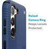 image:imageSpeck Presidio 2 Grip Samsung Galaxy S23 Case  Drop amp Camera Protection SoftTouch Secure Grip Wireless Charging Compatible Shock Absorbant Galaxy S23 Case  Charcoal GreyGrip Coastal Blue