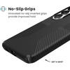 image:imageSpeck Presidio 2 Grip Samsung Galaxy S23 Case  Drop amp Camera Protection SoftTouch Secure Grip Wireless Charging Compatible Shock Absorbant Galaxy S23 Case  Charcoal GreyBlack