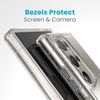 image:imageSpeck Presidio 2 Grip Samsung Galaxy S23 Case  Drop amp Camera Protection SoftTouch Secure Grip Wireless Charging Compatible Shock Absorbant Galaxy S23 Case  Charcoal GreyClear w Gold Glitter
