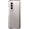 image:imageSpeck Samsung Galaxy Z Fold4 5G Case  Drop Protection Scratch Resistant amp ShockAbsorbent  Slim Design Grip Protection  Presidio Perfect Clear CaseClearPlatinum Glitter