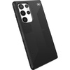 image:imageSpeck Black Samsung Galaxy S22 Ultra Case  Drop Protection Extra Grip Scratch Resistant amp ShockAbsorbent Case for Galaxy S22 Ultra  Slim Grip Case  Graphite Grey Black Bold Red Presidio2BlackBlackWhite