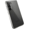 image:imageSpeck Presidio Perfect Clear Samsung Galaxy S23 Case  Drop amp Camera Protection Clear Phone Case Wireless Charging Compatible Shock Absorbant Galaxy S23 Case  Gold Glitter