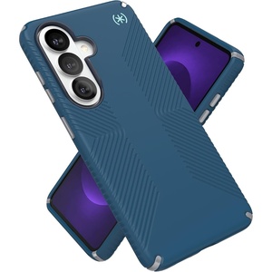image:imageSpeck Presidio 2 Grip Samsung Galaxy S23 Case  Drop amp Camera Protection SoftTouch Secure Grip Wireless Charging Compatible Shock Absorbant Galaxy S23 Case  Charcoal GreyBlue