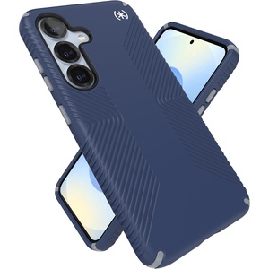 image:imageSpeck Presidio 2 Grip Samsung Galaxy S23 Case  Drop amp Camera Protection SoftTouch Secure Grip Wireless Charging Compatible Shock Absorbant Galaxy S23 Case  Charcoal GreyCoastal BlueDust Grey