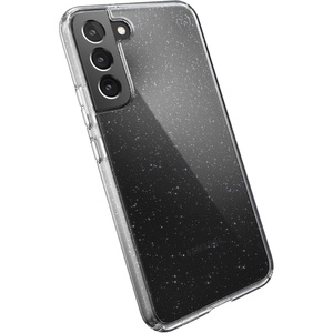image:imageSpeck Products Presidio Perfect Clear Glitter Samsung Galaxy S22 Case ClearPlatinum Glitter