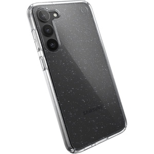 image:imageSpeck Products Presidio Perfect Glitter Case Fits Samsung Galaxy S23 Clear with Platinum Glitter