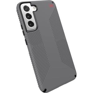 image:imageSpeck Products Presidio2 Grip Samsung Galaxy S22 Case BlackBlackWhiteGraphite GreyBlackBold Red