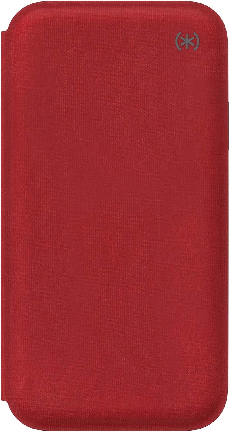 image:imageSpeck Products Presidio Folio iPhone XR Case Heathered Veronica PurpleVeronica PurpleVintage PurpleHeathered Heartrate RedHeartrate RedGraphite Grey