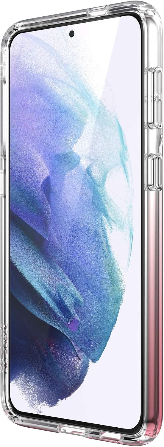 image:imageSpeck Products Presidio Perfect Clear Ombre Samsung Galaxy S21 5G Case ClearVintage Rose Fade