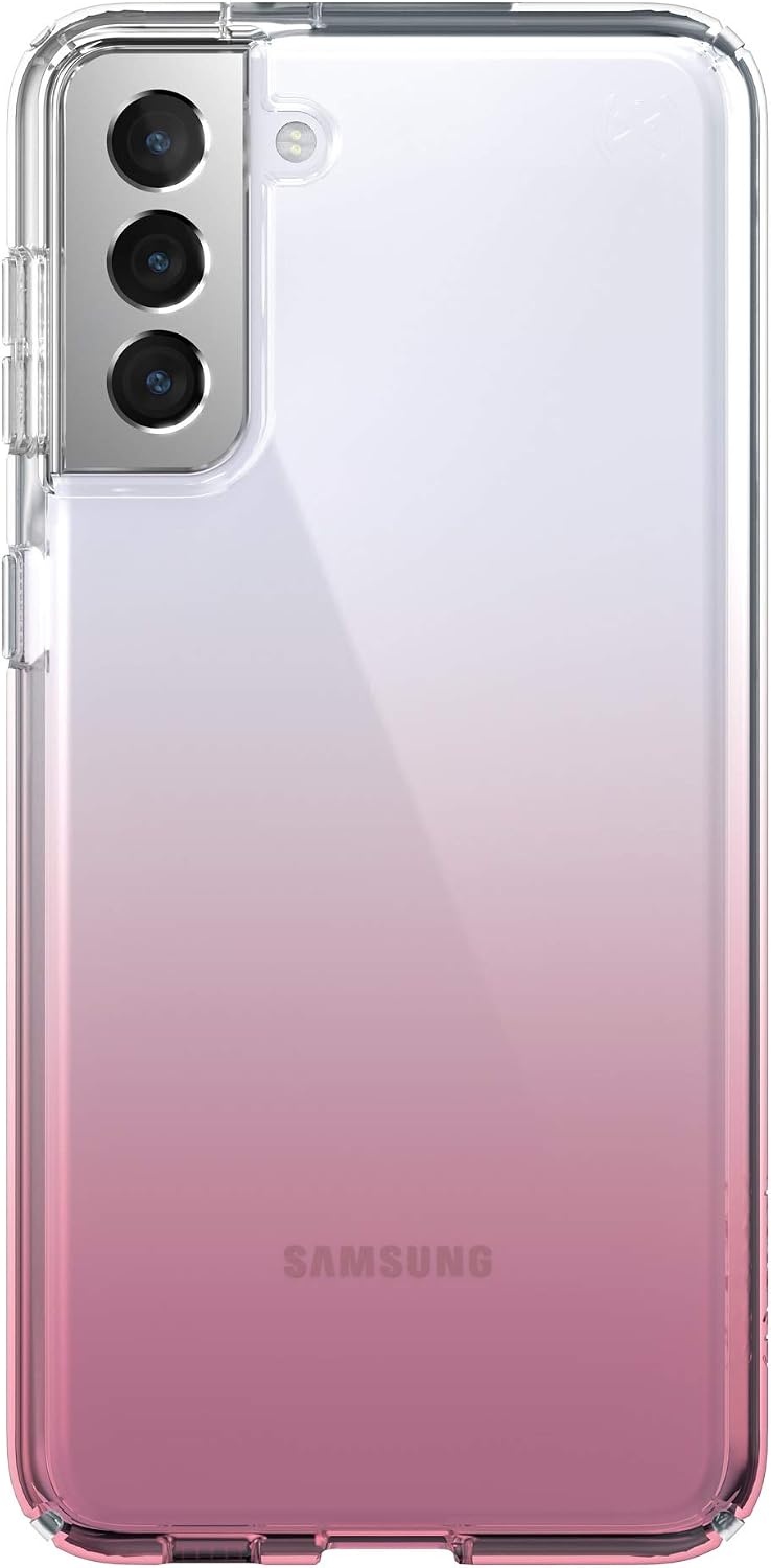 image:imageSpeck Products Presidio Perfect Clear Ombre Samsung Galaxy S21 5G Case ClearVintage Rose Fade