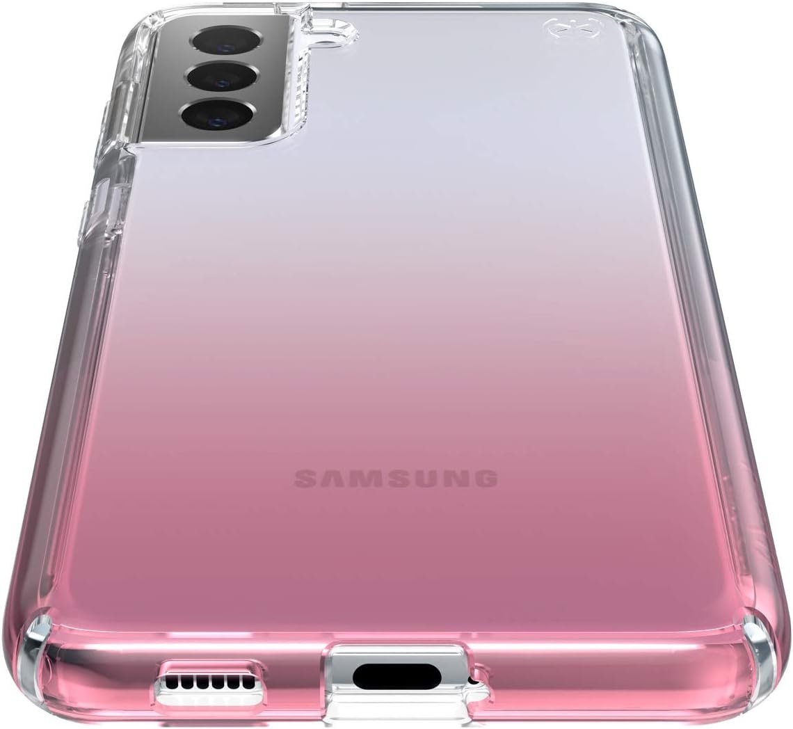 image:imageSpeck Products Presidio Perfect Clear Ombre Samsung Galaxy S21 5G Case ClearVintage Rose Fade