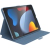 image:imageSpeck Balance Folio Case for iPad 102 Inch 20192021  Drop amp Camera Protection Slim Multi Range Stand Apple Pencil Holder  Arcadia NavyMoody GreyWaterfall StripesSail Blue
