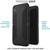 image:imageSpeck Presidio Grip iPhone XS Max Case  Slim Fit Silicone BlackBlackBlackBlack
