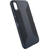 image:imageSpeck Presidio Grip iPhone XS Max Case  Slim Fit Silicone BlackBlackEclipse BlueCarbon Black