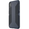 image:imageSpeck Presidio Grip iPhone XS Max Case  Slim Fit Silicone BlackBlackEclipse BlueCarbon Black
