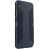 image:imageSpeck Presidio Grip iPhone XS Max Case  Slim Fit Silicone BlackBlackEclipse BlueCarbon Black
