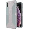 image:imageSpeck Presidio Grip iPhone XS Max Case  Slim Fit Silicone BlackBlackWhitestone Grey GlitterBlue