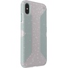 image:imageSpeck Presidio Grip iPhone XS Max Case  Slim Fit Silicone BlackBlackWhitestone Grey GlitterBlue