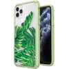 image:imageSpeck Presidio Show iPhone 11 Pro Max Case ClearBlackClearTropicalPalest Green