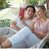image:imageSpeck Products CandyShell Grip iPhone XsiPhone X Case Ultraviolet PurpleRuby Red