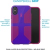 image:imageSpeck Products CandyShell Grip iPhone XsiPhone X Case Ultraviolet PurpleRuby Red