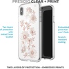 image:imageSpeck Products Presidio Clear  Print iPhone Xs Max Case FairytaleFloral Peach GoldClearFairytaleFloral Peach GoldClear