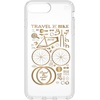 image:imageSpeck Products Presidio Clear Case for iPhone 8 Plus Also fits 7S7 Plus and 6S6 Plus ClearClearCityBike Metallic Gold YellowClear