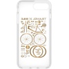 image:imageSpeck Products Presidio Clear Case for iPhone 8 Plus Also fits 7S7 Plus and 6S6 Plus ClearClearCityBike Metallic Gold YellowClear
