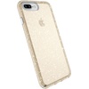 image:imageSpeck Products Presidio Clear Case for iPhone 8 Plus Also fits 7S7 Plus and 6S6 Plus ClearClearClear With Gold GlitterClear