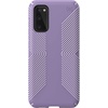 image:imageSpeck Products Presidio Grip Samsung Galaxy S20 Case IMPACTIUM rubberShockAbsorbent Marabou PurpleConcord Purple Model Number 1363139137