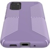 image:imageSpeck Products Presidio Grip Samsung Galaxy S20 Case IMPACTIUM rubberShockAbsorbent Marabou PurpleConcord Purple Model Number 1363139137