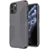 image:imageSpeck Products Presidio Grip iPhone 11 Pro CaseThermoplastic Polyurethane ShockAbsorbent BlackBlack Model1298921050Graphite GreyCathedral GreyBlackBlood Red