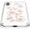image:imageSpeck Products Presidio PerfectClear Glitter Case Compatible with iPhone XsiPhone X Clear with Gold GlitterClear 1362705636FairytaleFloral Peach GoldClear