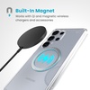 image:imageSpeck Samsung Galaxy S25 Ultra Case  Magnet Case13Foot Drop ProtectionAntiYellowingSamsung S25 Ultra Case MagsafeRaised Bezel amp Enhanced Buttons Presidio PerfectClear ClearChromePack of 1